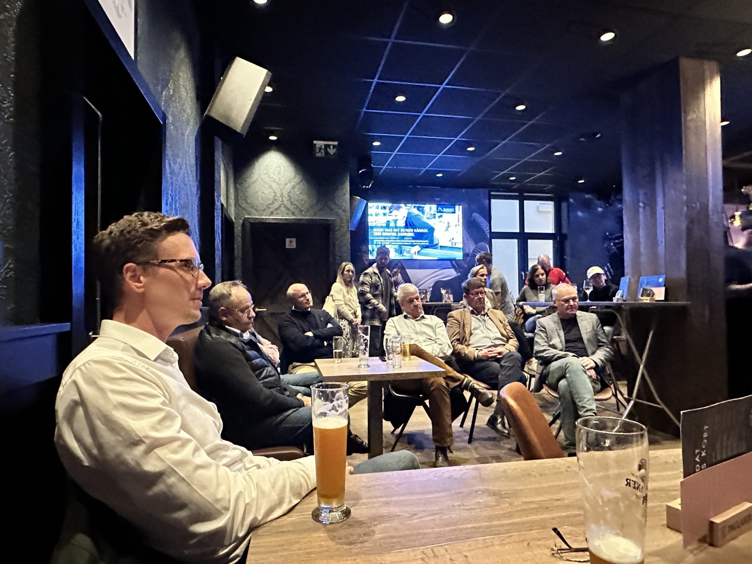 Stammtisch mit Bürgermeisterkandidat Frank Spickmann